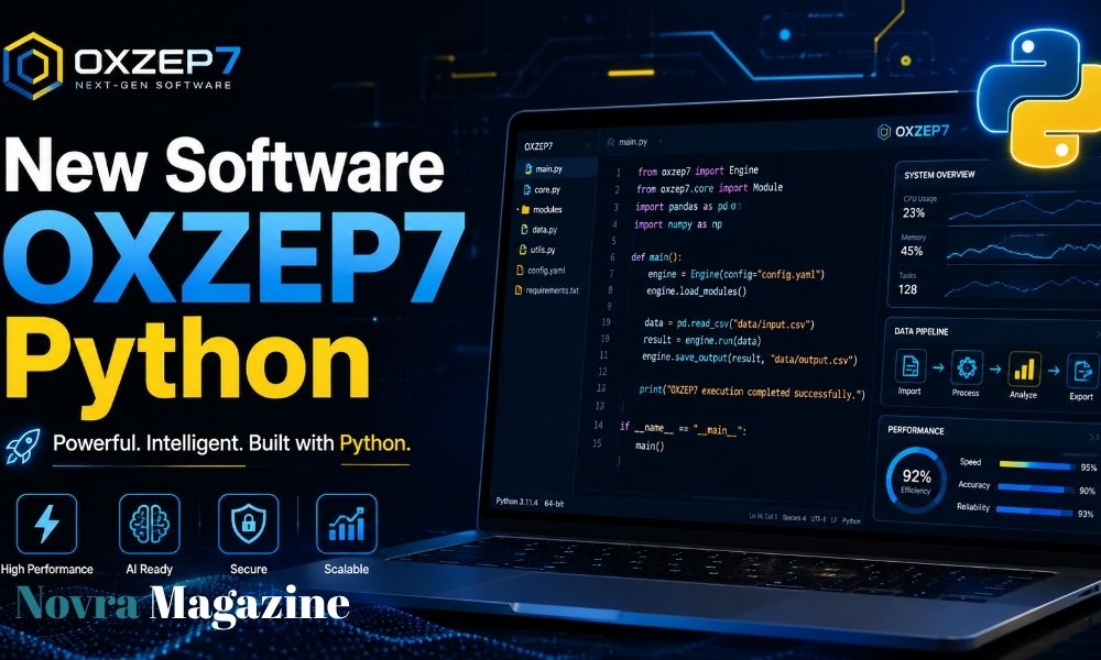 new software oxzep7 python