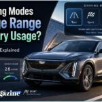 do the driving modes in cadillac lyriq offer different ranges or battery usages