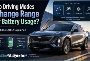 do the driving modes in cadillac lyriq offer different ranges or battery usages