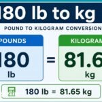 180 lb to kg