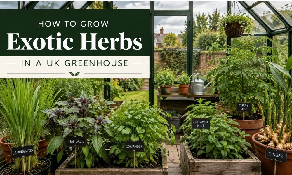 How to Grow Exotic Herbs in a UK Greenhouse