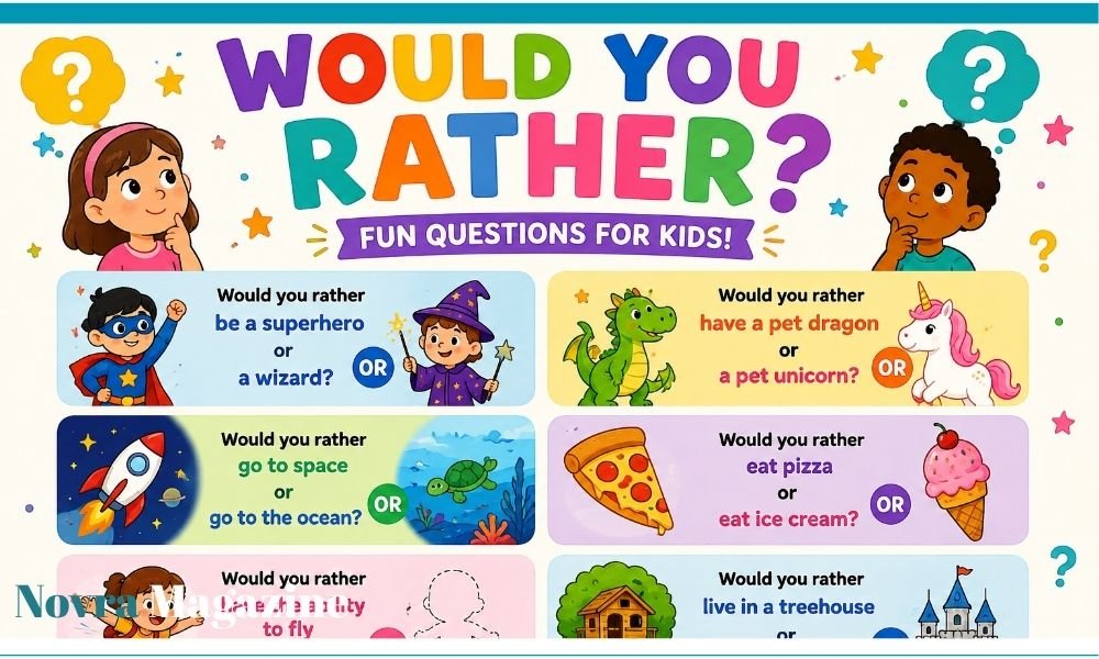 would you rather questions for kids