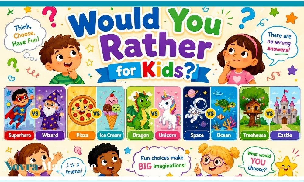would you rather for kids