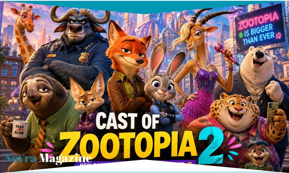 cast of zootopia 2