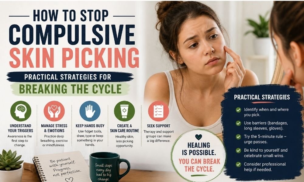 How to Stop Compulsive Skin Picking: Practical Strategies for Breaking the Cycle