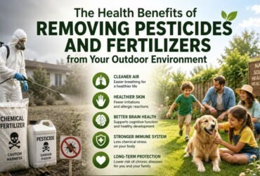 The Health Benefits of Removing Pesticides and Fertilizers from Your Outdoor Environment