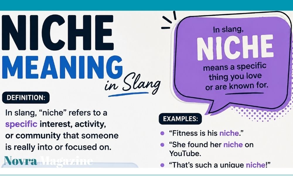 niche meaning slang