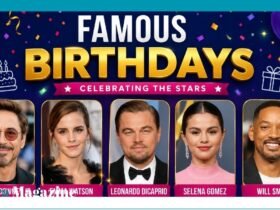 famous birthdays