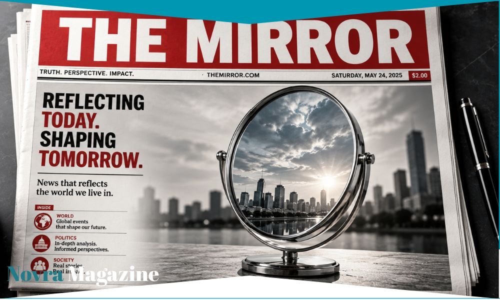 the mirror