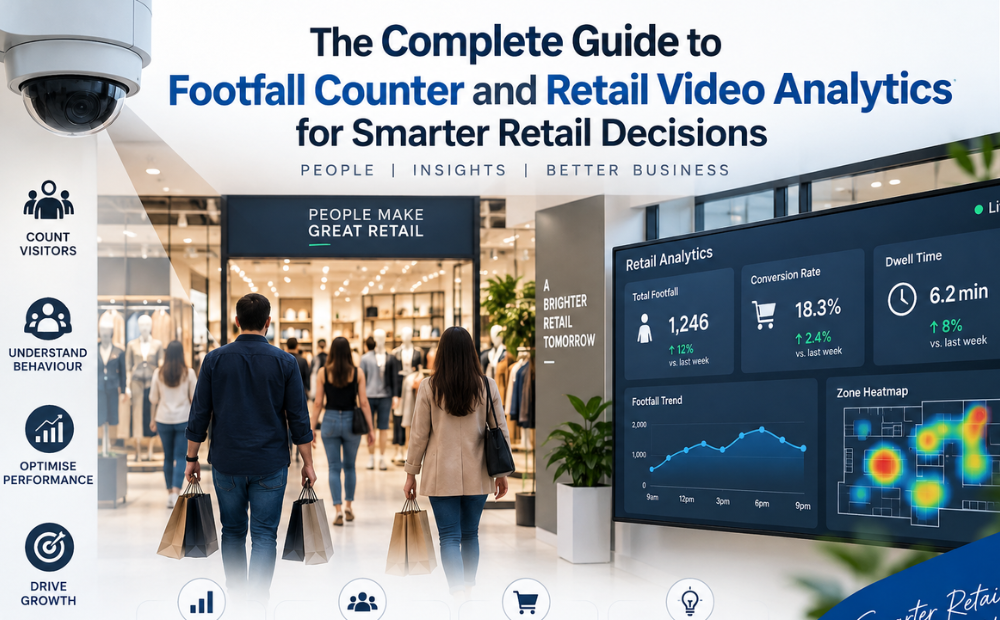 The Complete Guide to Footfall Counter and Retail Video Analytics for Smarter Retail Decisions